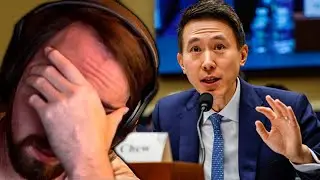 TikTok CEO Testifies In Congress | Asmongold Reacts