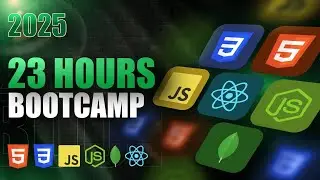 23 HOURS Free Coding Bootcamp - Build 4 Awesome Projects