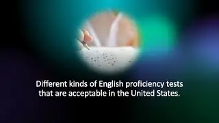 English proficiency tests acceptable in the United States (IELTS, TOEFL, Duolingo, Cambridge)