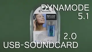 Демонстрация Dynamode 3D Sound 5.1 USB SoundCard 2.0