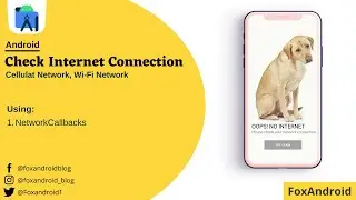 How to Check Internet Connection in Android Studio || No Internet Dialog || Android Studio Tutorial