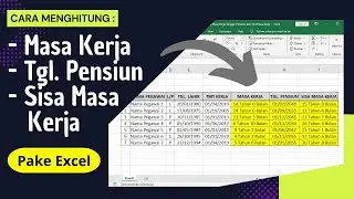 Cara Menghitung Masa Kerja Tanggal Pensiun dan Sisa Masa Kerja