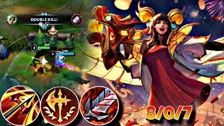 WILD RIFT ADC | ZERI WITH A NEW SKIN IS INSANE IN PATCH 5.0A ? |ZERO DEATH GAMEPLAY| #wildrift #zeri