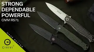 CIVIVI RS71 Dagger Liner Lock Flipper Knife