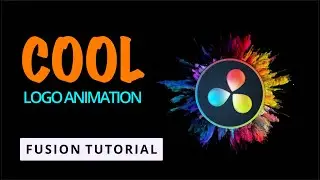 Cool Logo/Trailer  Animation in DaVinci Resolve | Fusion Tutorial