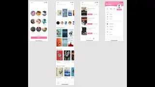 Bookstore UI with flutter intro screen || part 2