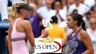 Sharapova vs Bartoli | 2012 US Open Highlights