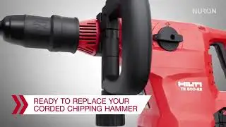 Hilti Nuron TE 500-22 Cordless Chipping Hammer Features and Benefits