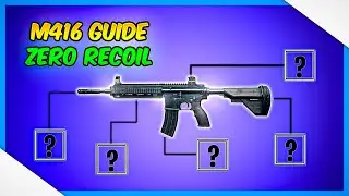 NEW M416 ZERO RECOIL LASER SPRAY TIPS & TRICKS BGMI/PUBG MOBILE | NO RECOIL GUIDE/TUTORIAL