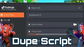 🚽Toilet Tower defense [Unit Dupe Script!]✅️working all Executor! ep72