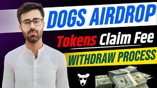 Dogs Airdrop Token Withdraw Process || Dogs Token Claim Gass Fee || Dogs Token Distribution Update