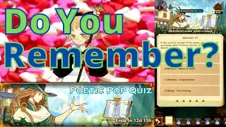 Poetic Pop Quiz: Back To School With Quizzes! AFK Arena