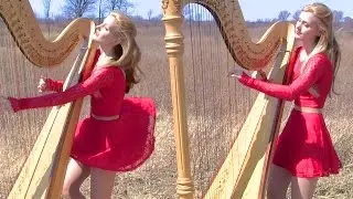 MY IMMORTAL (Evanescence) Harp Twins - HARP ROCK