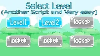 Unity 5 Tutorial: #2 Level Unlocked and Select(another script and very easy)