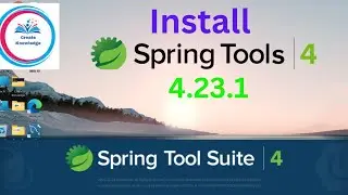 How to install Spring Tool Suite STS on Windows 10/11 Demo Spring Boot Framework