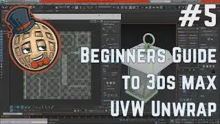 3dsmax Tutorial - Beginners Guide #5 - UVW Unwrap Modifier