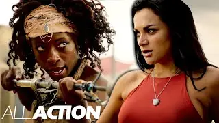 Grace Fights The Queen Barbarian | Blood Drive | All Action