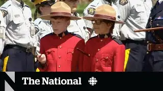 #TheMoment two boys got to command an Alberta RCMP Depot for a day