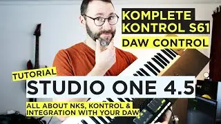 Komplete Kontrol S61 in Studio One 4.5 - Setup DAW control