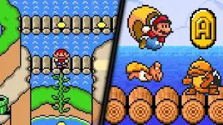 Super Mario World (SMB3 Style) - World4: Cookie Mountain (Walkthrought, All Exits)