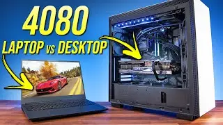 RTX 4080 Laptop vs Desktop - How Big is the Difference?