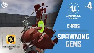 Unreal Engine 5 Tutorial -  Breakable Jug Part 4: Spawning Gem