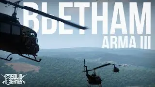 Вьетнам. Зачистка джунглей от гуков. Пилот вертолёта + Снайпер | Arma III [Solid Games]