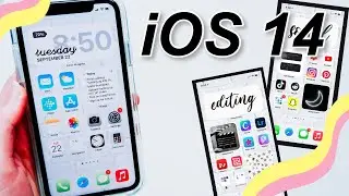 How to make your phone *aesthetic* (but still functional) with iOS 14 - NO APP SHORTCUTS!