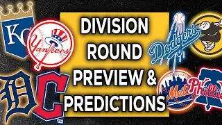 2024 ALDS & NLDS Predictions- Dodgers vs Padres, Yankees vs Royals, Phillies Mets, Guardians Tigers