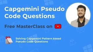 Capgemini Pseudo Code Questions and Answers 2022-2023