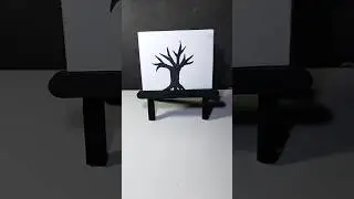 Drawing with Small Painting Stand 🥰 #stand #drawing #stepbystep #tutorial #painting #shorts