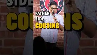 Father's side Cousins | Stand-up Comedy | Audience Interaction | Abijit Ganguly #shorts