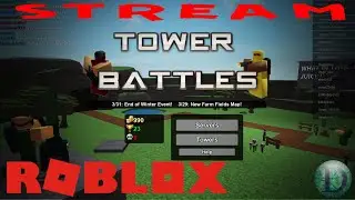 Roblox. Tower Battles. Топ режим. Игра со всеми :)