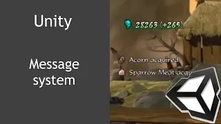 Let's Research On Screen Message System in Unity