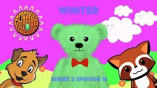 Funky the Green Teddy Bear – Winter. Preschool Fun for Everyone! Series 2 Episode 16