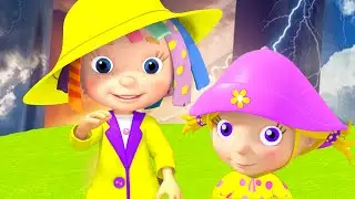 All weather in one day! 😎☂️❄️🍃BEST KIDS CARTOON @EverythingsRosie