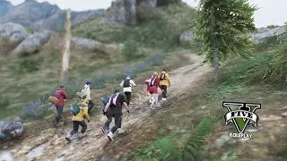 MENDAKI GUNUNG TERTINGGI DI GTA V ! GTA V ROLEPLAY