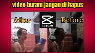 Cara mencerahkan video yang gelap menjadi terang di capcut