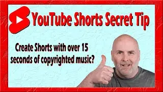 YouTube Shorts Secret!  How To Use Copyright Music longer than 15 seconds