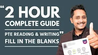 2-Hour Complete Guide - PTE Reading Writing Fill in the Blanks | Skills PTE Academic