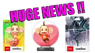 Huge Amiibo News: Super Monkey Ball + Dark Samus Returns