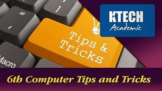 Important 6th Computer Tips and Tricks 2017 in ( Urdu / Hindi )