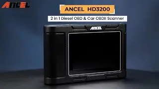 ANCEL HD3200 Full System Heavy Duty Truck 12V/24V Truck and 12V Cars Oil Reset DPF Regen |ANCEL