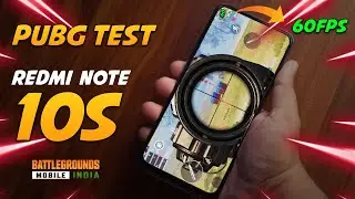 REDMI NOTE 10S PUBG TEST | HEATING ISSUE | FPS TEST | GFX TOOL FOR BGMI