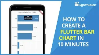 How to Create a Flutter Bar Chart in 10 Minutes