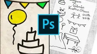 Photoshop Kağıt Tekniği ile Pratik Tasarım Yöntemi