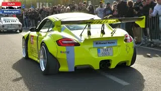 Tuner Cars leaving Car Show! - GR8 ICS 2023