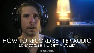 How to Record Better Audio For Youtube Videos // Using Zoom H1n & Deity V Lav Mic