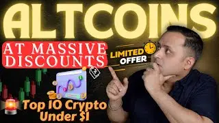 🔴 MAJOR ALTCOINS at a MASSIVE DISCOUNT in 2024 | TOP 10 CRYPTO's UNDER $1 for MASSIVE RETURNS | ALTS