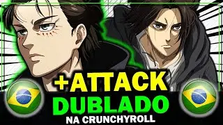 ATTACK ON TITAN  FINAL DUBLADO NA CRUNCHYROLL